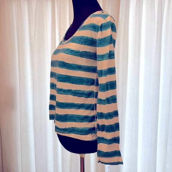 Aeropostale Breton Striped Long Sleeve Tee Medium - Picture 3 of 8